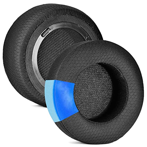 Virtuoso XT Upgrade Thicker Earpads - Cooling Gel Earpads Replacement Compatible with Corsair Virtuoso RGB Wireless SE Gaming Headset, Softer,High-Density Noise Cancelling Foam, Added Thickness