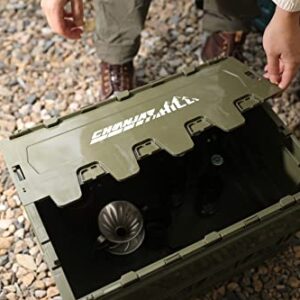 Chanjarhill Collapsible Lidded Trunk Organizer Camping Storage Box Multi function box