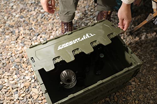 Chanjarhill Collapsible Lidded Trunk Organizer Camping Storage Box Multi function box