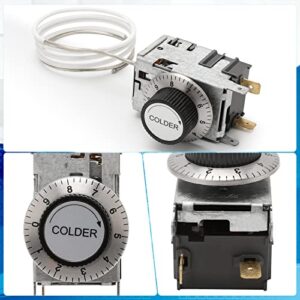 Temperature Control Kit 077B6856, Compatible with TRUE Refrigerators OEM GDM-05, GDM-06, GEM-05, TBB-1, TBB-4, TDD-1, TPP-60, TSSU-60, TSSU-48, TSSU-72, TUC-27, TUC-36, TUC-44, HTCR-01