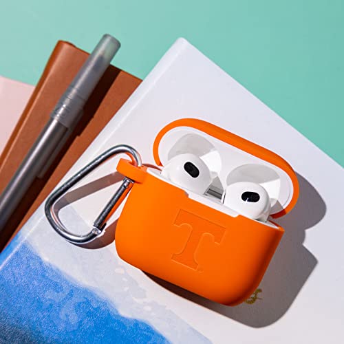 AFFINITY BANDS Tennessee Volunteers Engraved Silicone Case Cover Compatible with Apple AirPods Gen 3 (Orange)
