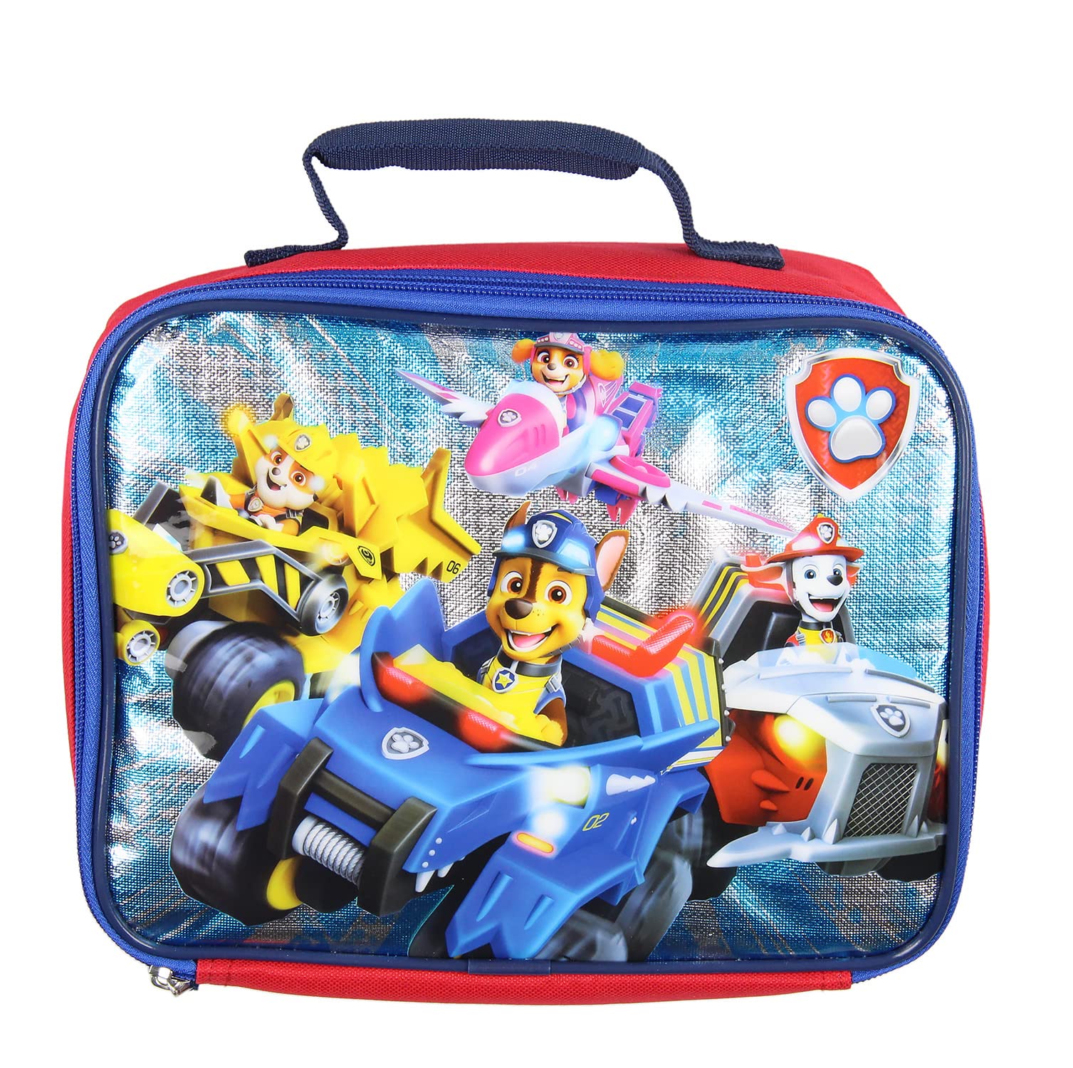 Paw Patrol Lunch Box Characters And Vehicles Lunch Bag Tote