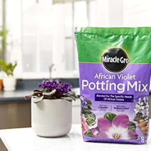 Miracle-Gro African Violet Potting Mix, 8qt, 2-Pack