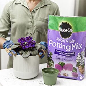 Miracle-Gro African Violet Potting Mix, 8qt, 2-Pack