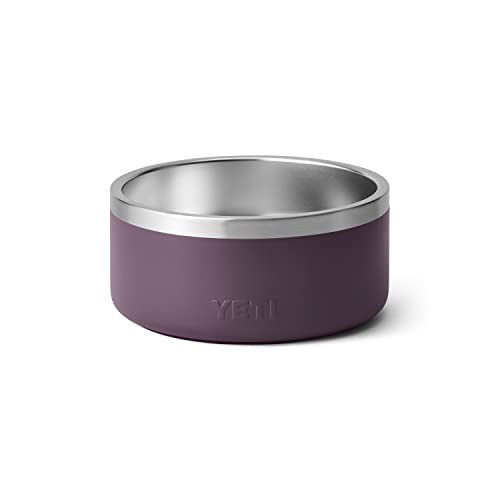 YETI Boomer 4, Stainless Steel, Non-Slip Dog Bowl, Holds 32 Ounces, Nordic Purple