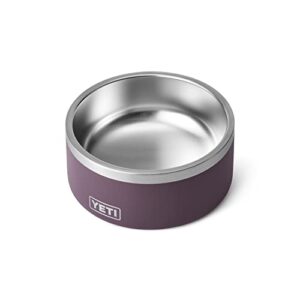 YETI Boomer 4, Stainless Steel, Non-Slip Dog Bowl, Holds 32 Ounces, Nordic Purple