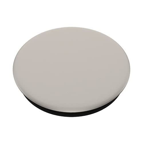 Greige Gray Stone Beige Simple 1 Color Minimal Neutral Nude PopSockets Swappable PopGrip