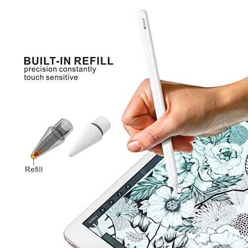 Replacement Tips for Apple Pencil 2nd Generation & Apple Pencil 1st Generation (6 Pack)