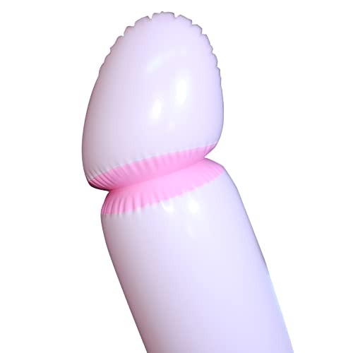 NUFR Inflatable Penis Balloon Blow Up Penis Hen Bachelorette Party Supplies Dirty Fun Naughty Hens Decorations Dick Balloon