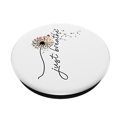 Just breathe PopSockets Swappable PopGrip