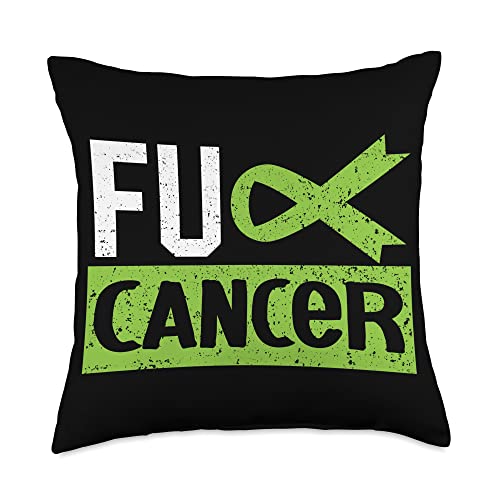 Non-Hodgkin Lymphoma Awareness SteMi Apparel Cancer Awareness Support Squad Non-Hodgkin Lymphoma Throw Pillow, 18x18, Multicolor