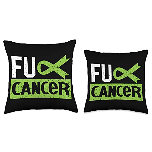 Non-Hodgkin Lymphoma Awareness SteMi Apparel Cancer Awareness Support Squad Non-Hodgkin Lymphoma Throw Pillow, 18x18, Multicolor