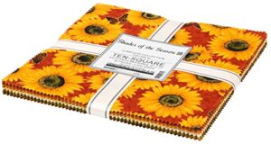 shades of the season 12 ten square 42 10-inch squares layer cake robert kaufman fabrics ten-1096-42