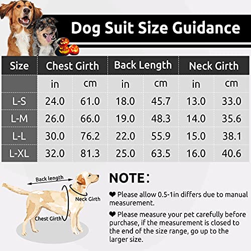 SUNFURA Large Dog Tuxedo Dog Suit, Dog Gentleman Costume Party Suit with Bow Tie Shirt for Halloween Christmas, Formal Pet Wedding Attire for Large Medium Dogs Golden Retriever Samo Husky Bulldogs