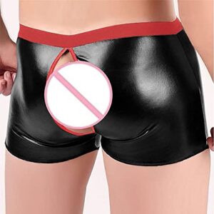 NOLDARES Cosplay Lingerie Slim Jock Strap Underwear Briefs Athletic Supporters Sexy G-Strings Thongs AC45,Red,BMW0609F5Mn31E8