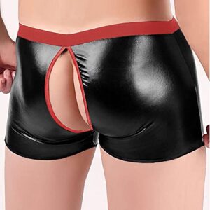 NOLDARES Cosplay Lingerie Slim Jock Strap Underwear Briefs Athletic Supporters Sexy G-Strings Thongs AC45,Red,BMW0609F5Mn31E8