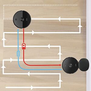 AIRROBO Robot Vacuum and Mop Combo, Self-Empty Robotic Vacuum, 2700Pa Strong Suction, Lidar Navigation, Smart Mapping，250Min Runtime, Work with Alexa and Google Assistant, T10+