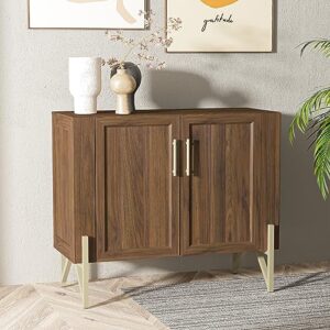 tilly 39" modern sideboard buffet cabinet with storage, wooden entryway credenza cabinet with door, kitchen buffet cabinet, bar cabinet, sideboard buffet for hallway, living room accent cabinet
