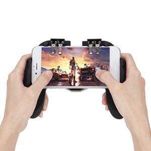 Gaming Grip Gamepad, Mobile Game Controller Sensitive Quick Cooling Cooling Fun Design Comfortable Grip for Mobile Phone for Phones Under 6.5inch