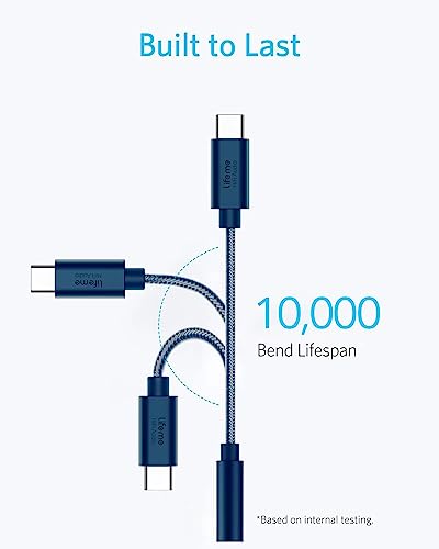 Meizu LifemeHIFI Audio D/A Converter Headphone Amplifier,USB C to 3.5mm Headphone Jack Adapter Compatible 20 18 Pro Samsung S23 iPad Pro Pixel 6 (LifmeHIFI Audio)