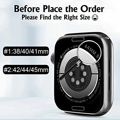 Shiyhoo Stretchy Band Compatible with Apple Watch 42mm 44mm 45mm, Elastic Solo Loop Strap for iWatch Series 8 7 6 5 4 3 2 1 SE, for Women Men