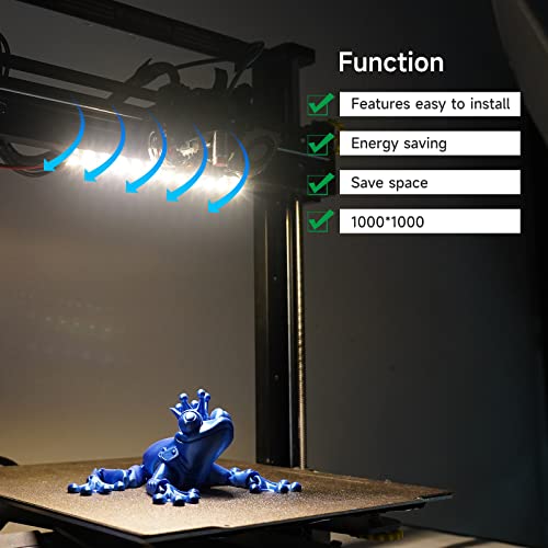 3D Printer LED Light 24V Light Bar Upgrade Kit for Creality Ender 3 V2 Ender 3 Pro Ender 3 CR6 SE