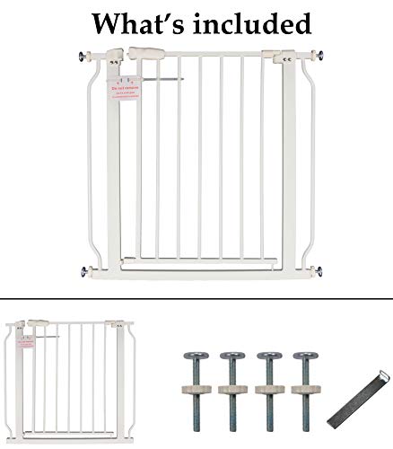 BalanceFrom Easy Walk-Thru Safety Gate for Doorways and Stairways with Auto-Close/Hold-Open Features