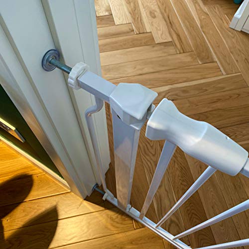 BalanceFrom Easy Walk-Thru Safety Gate for Doorways and Stairways with Auto-Close/Hold-Open Features