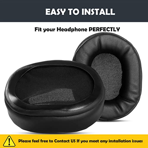 HTINDUSTRY Supreme Comfort Replacement Ear Pads Cushion,Headphone Earpads Compatible with Srhythm NC75 Pro NC 75 Headphones