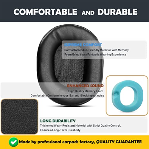 HTINDUSTRY Supreme Comfort Replacement Ear Pads Cushion,Headphone Earpads Compatible with Srhythm NC75 Pro NC 75 Headphones