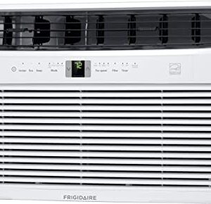 Frigidaire FHTC123WA1 Wall Air Conditioner 12000 Cooling BTU, 550 sq. ft. Cooling Area, 277 CFM, Remote, in White