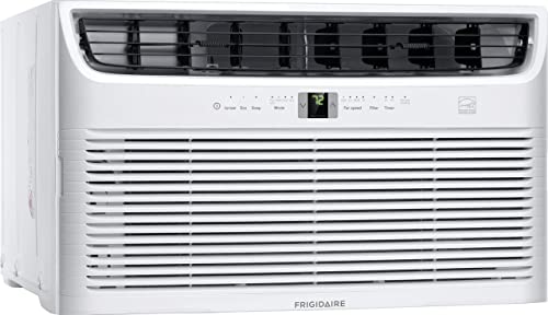 Frigidaire FHTC123WA1 Wall Air Conditioner 12000 Cooling BTU, 550 sq. ft. Cooling Area, 277 CFM, Remote, in White