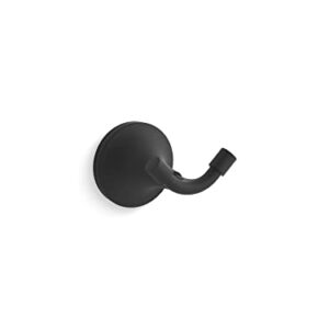 Kohler 27427-BL Tone Robe Hook, Matte Black