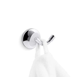 Kohler 27427-CP Tone Robe Hook, Polished Chrome