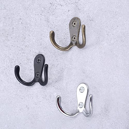 KBREE 2 Sets Hook Wall/Door Hanger/Screw mask Holder 55mm