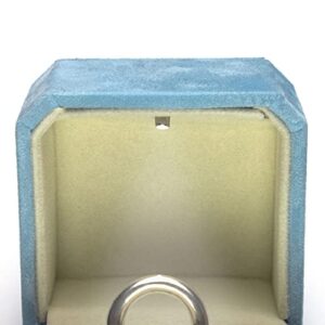 Ring Box with LED Light Blue Reusable & Protective Ring Holder to Make Your Proposal Memorable with This Engagement Ring Box with Designated Ring Light To Make Your Ring Shine by Cotea