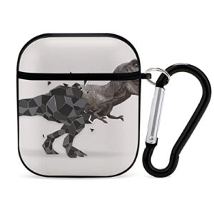airpods case dinosaur illustration airpod hard case cover headphone cases for apple airpods1 airpods2