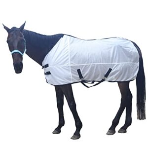 horse mesh fly sheet standard neck summer rug 63"