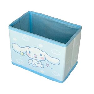 daina cinnamoroll collapsible storage bin, cute storage box foldable baskets kawaii office desk organizer cute room decor