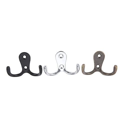 KBREE 2 Sets Hook Wall/Door Hanger/Screw mask Holder 55mm