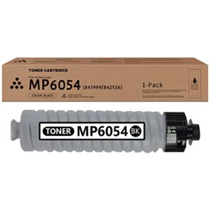 drawn compatible 841999 / 842126 toner cartridge replacement for ricoh mp 4054sp 5054sp 6054sp printer mp 6054 toner cartridge(1 pack, black)