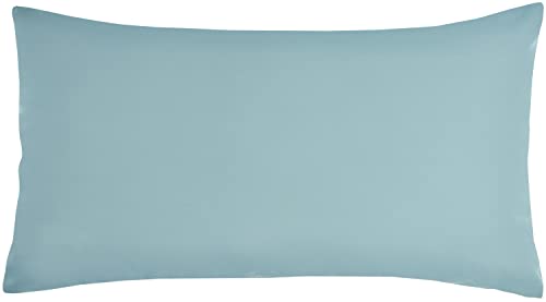 Waverly Pillows Solid Washable Indoor/Outdoor Turquoise 12" x 21" Throw Pillow