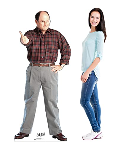 Cardboard People George Costanza Cardboard Cutout Standup - Seinfeld (TV Show)