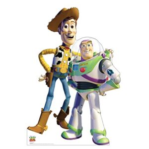 Cardboard People Buzz and Woody Refresh Cardboard Cutout Standup - Disney Pixar's Toy Story