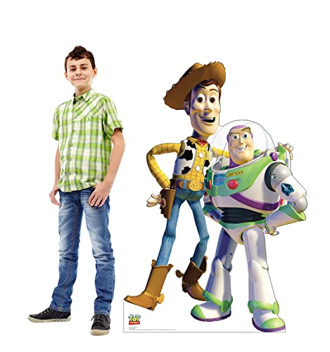 Cardboard People Buzz and Woody Refresh Cardboard Cutout Standup - Disney Pixar's Toy Story