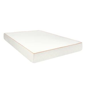 milliard 8 inch memory foam firm mattress with breathable, soft and washable cover | certipur-us certified | bed-in-a-box | pressure relieving, full