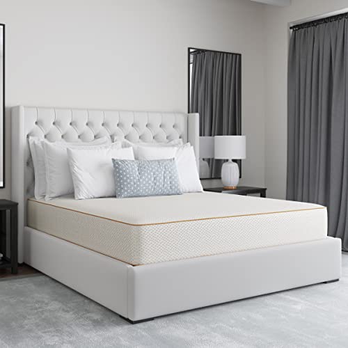 Milliard 8 Inch Memory Foam Firm Mattress with Breathable, Soft and Washable Cover | CertiPUR-US Certified | Bed-in-a-Box | Pressure Relieving, Full