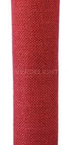 CleverDelights 12" Red Burlap Roll - Finished Edges - 5 Yards - Jute Burlap Fabric