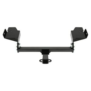 HECASA Class 3 Black 2" Trailer Hitch Receiver Compatible with 2013-2019 Ford Escape SEL SE S Titanium