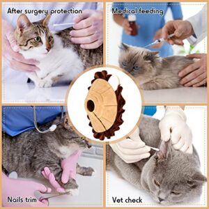 Recovery Collar for Dogs and Cats Pet Cat Cone Cute Funny Soft Cone for Cats Comfortable Dog Neck Cone Lightweight Adjustable Protective Cone for Puppy Cat Kitten Prevent Licking Wounds (Small)